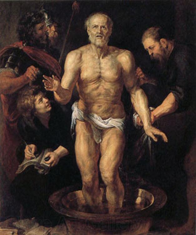 Peter Paul Rubens The Death of Seneca (mk01) Germany oil painting art